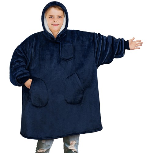 Wearable blanket sweatshirt - wearable,