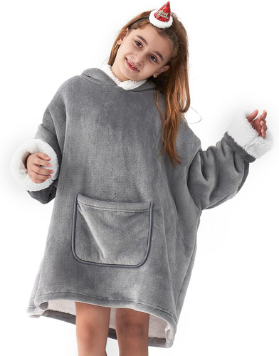 Wearable blanket hoodie - blanket, for