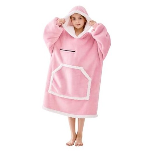 Wearable blanket hoodie - ,