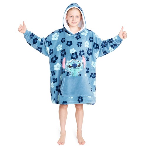 Oversized fleece hoodie - fleece,