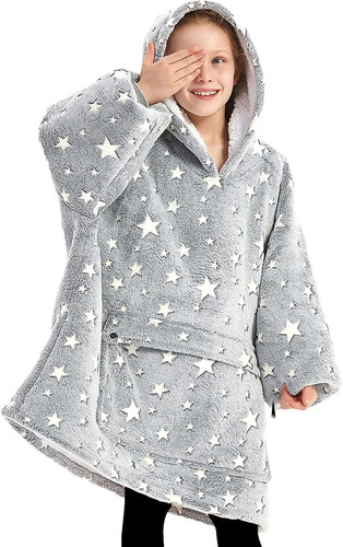 Wearable blanket hoodie - wearable, for