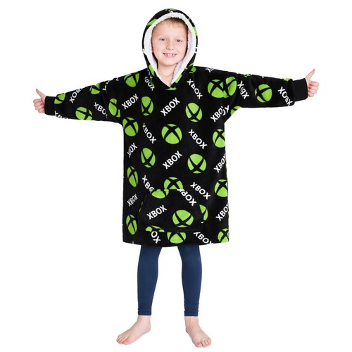 Fleece blanket hoodie for boys - fleece,