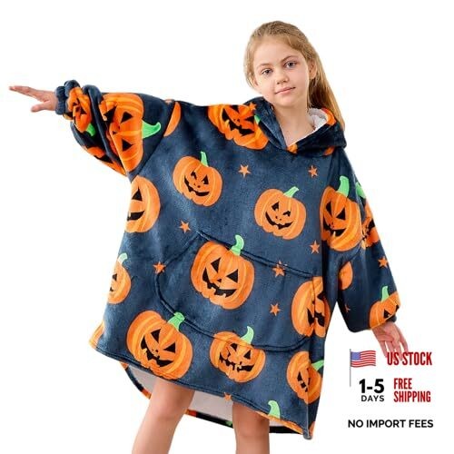 Wearable blanket hoodie for - ,