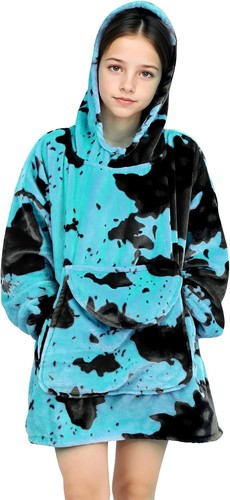 Teal wearable blanket - teal,
