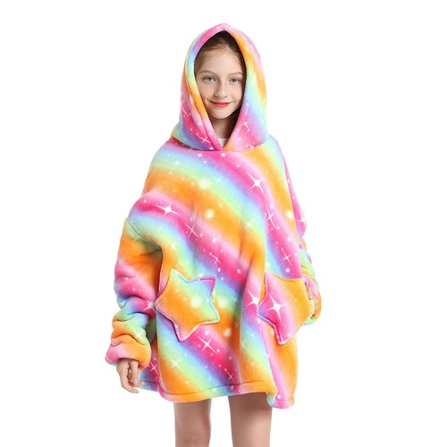 Wearable blanket hoodie for - wearable,