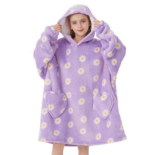 Wearable blanket hoodie for - wearable,
