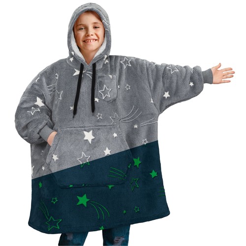 Kids oversized blanket hoodie - oversized,