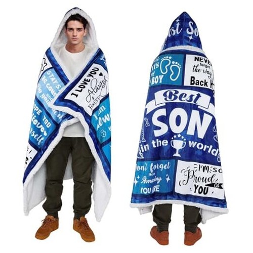 Soft wearable blanket hoodie - wearable,