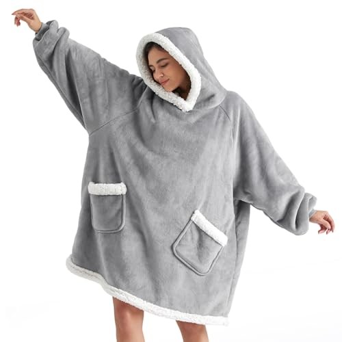 Blanket hoodie wearable - , hoodie,