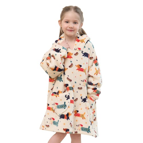 Wearable blanket hoodie for - wearable,