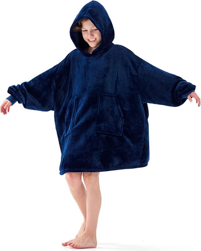 Blanket hoodie for kids super - kids,