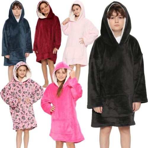 Kids girls boys oversized - girls,