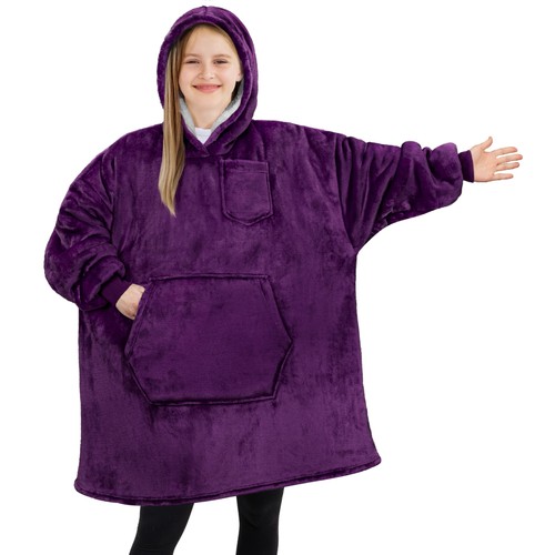 Wearable blanket sweatshirt - wearable,