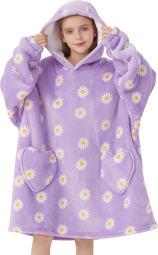 Wearable blanket hoodie for - wearable,