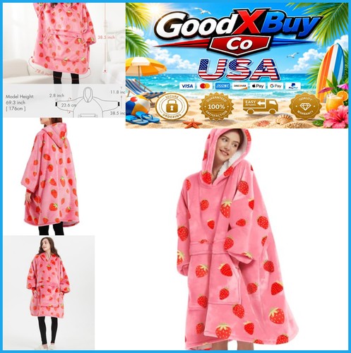 Oversized wearable blanket - oversized,