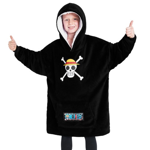 Piece fleece hoodie - fleece, blanket